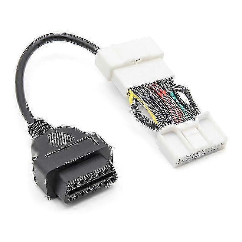 For Tesla- Model 3 Y Connector Adapter Obd To Obd2 16pin Car Scanne...