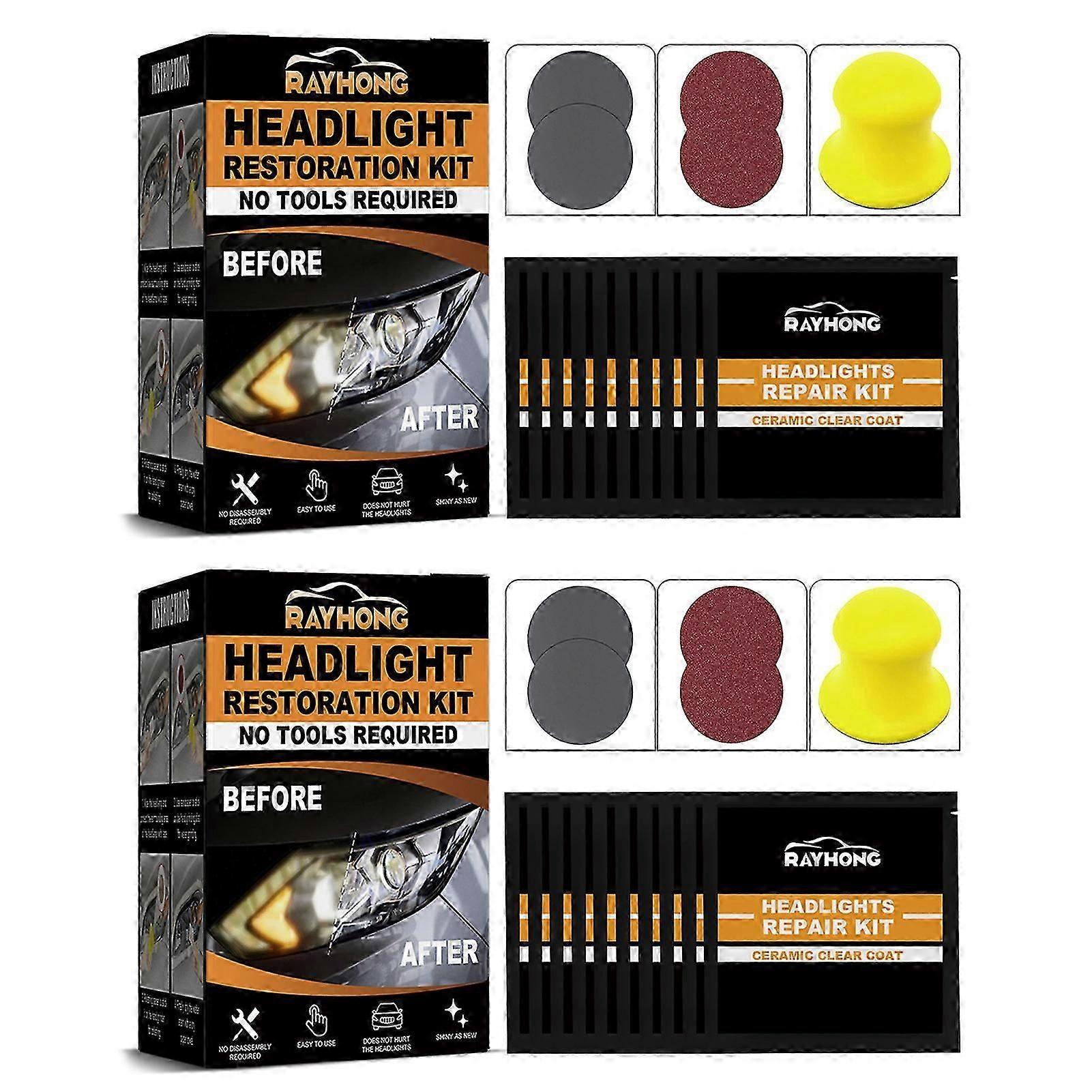 headlight repair kit ceramic for car lasting lamp shade