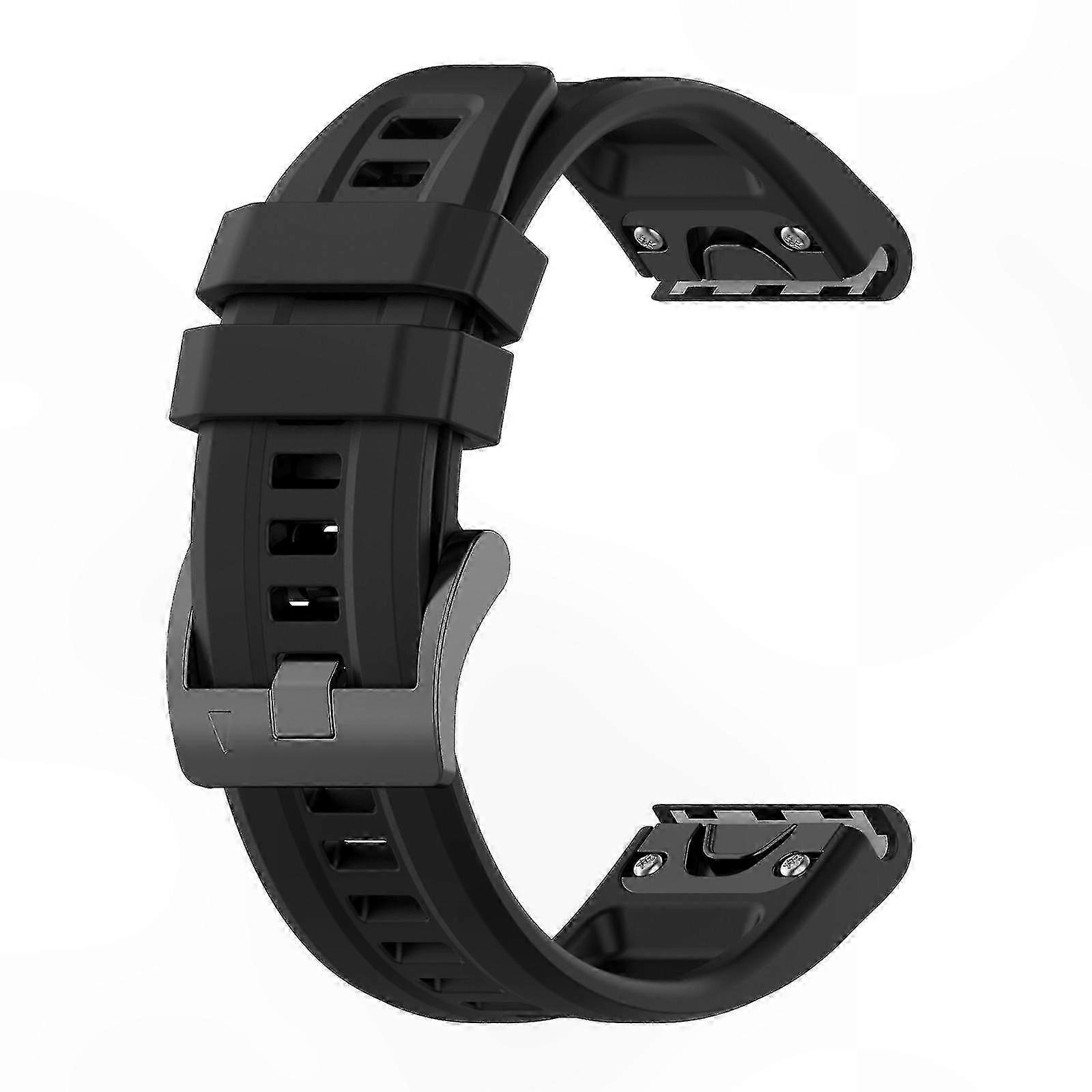 Durable Silicone Replacement Strap for GPS Smartwatch - Comfortable Fit
