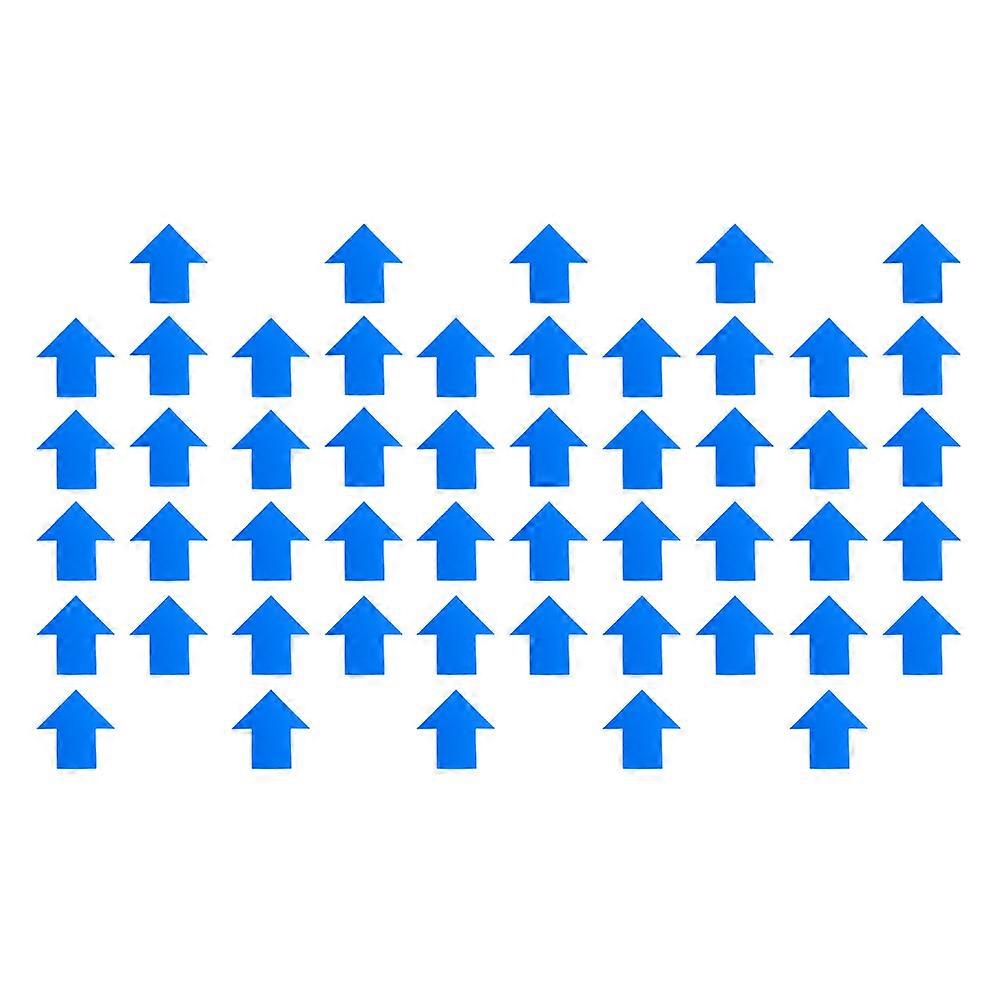 Stickers Self-Adhesive Warning Sign for Traffic Flow 50Pcs Pack