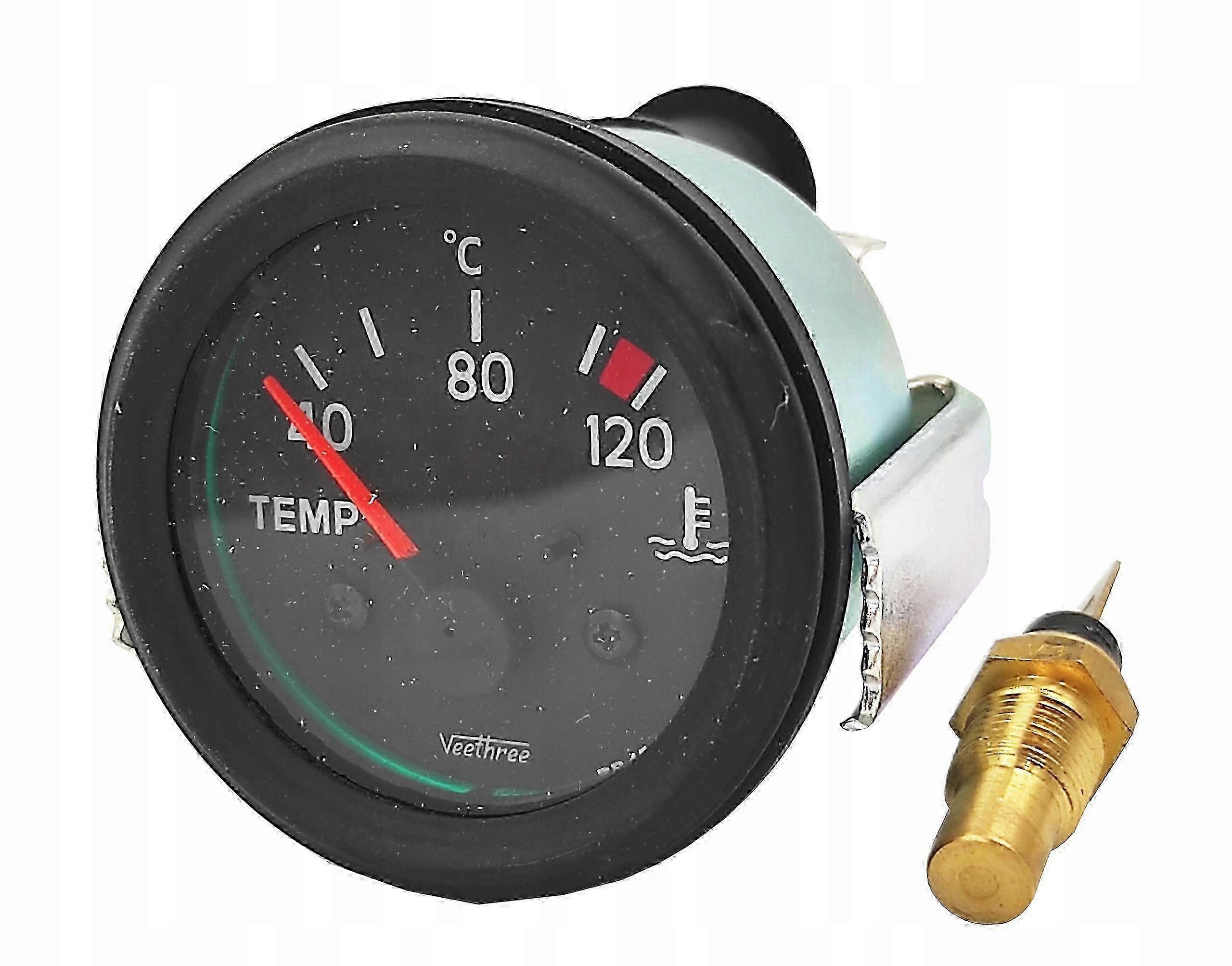 Sensor universal e indicador de temperatura del agua de 24v