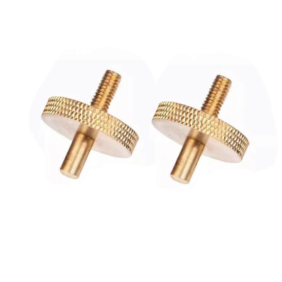 2pcs Adjustable Cello Bridge Screws Double Bass Bridge Screw Cello Bridges Replacement Accessory Pa