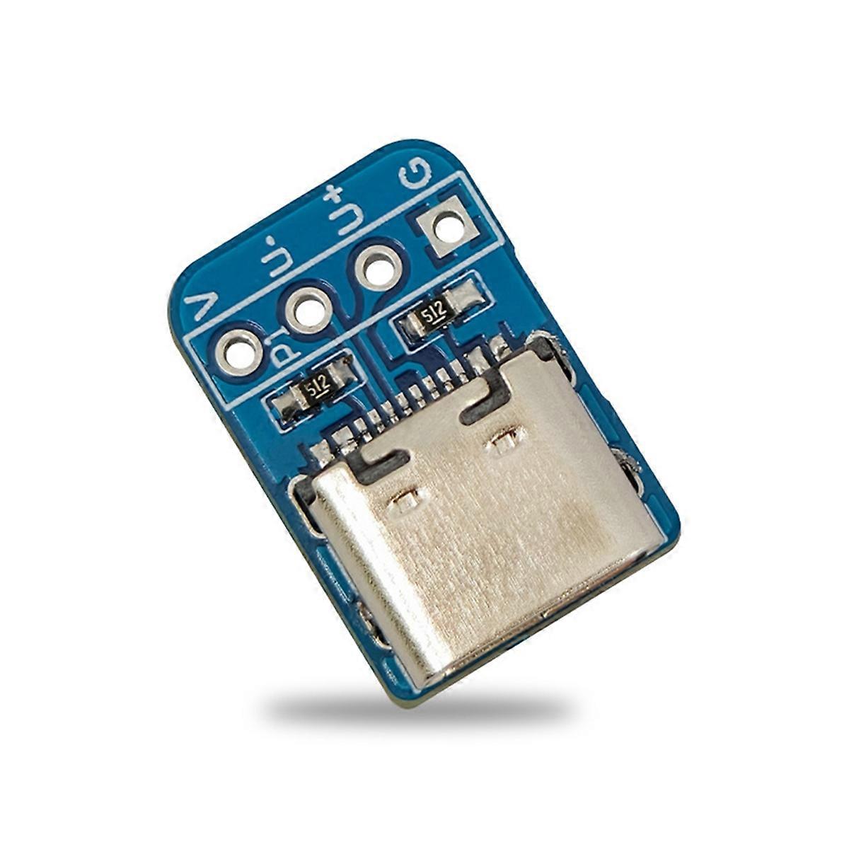 16-Pin Type-C to 2.54mm Pin Module USB 5V Power Supply Equipped with A 16-Pin Type Socket