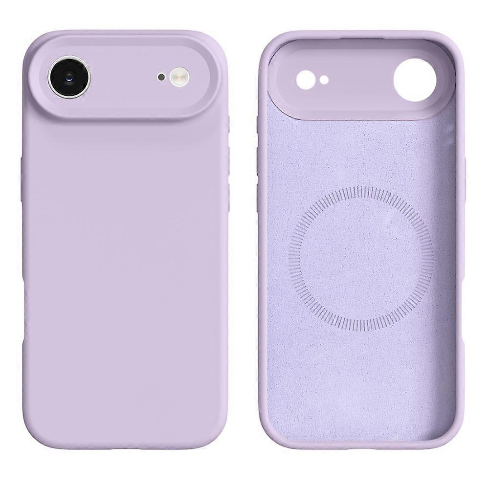 Compatible For iPhone Air Case Compatible with MagSafe Precise Cutouts Liquid Silicone Protective Back Cover