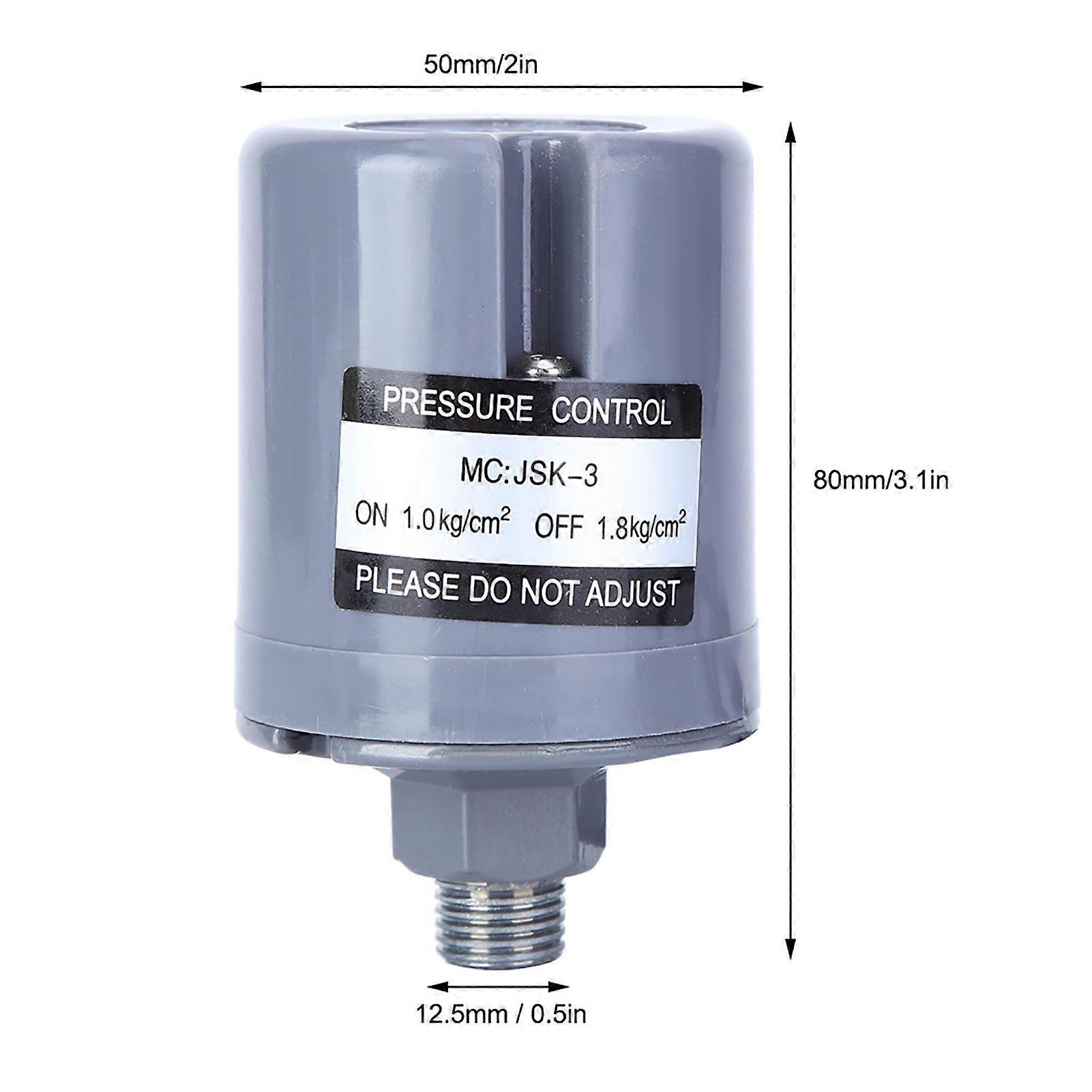 Electronic Water Pressure Switch Controller for Automatic Booster Pump Industrial Supplies 220V (1.0-1.8kg)