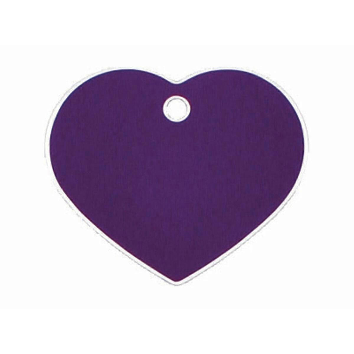 Identification plate Imarc Heart Lilac