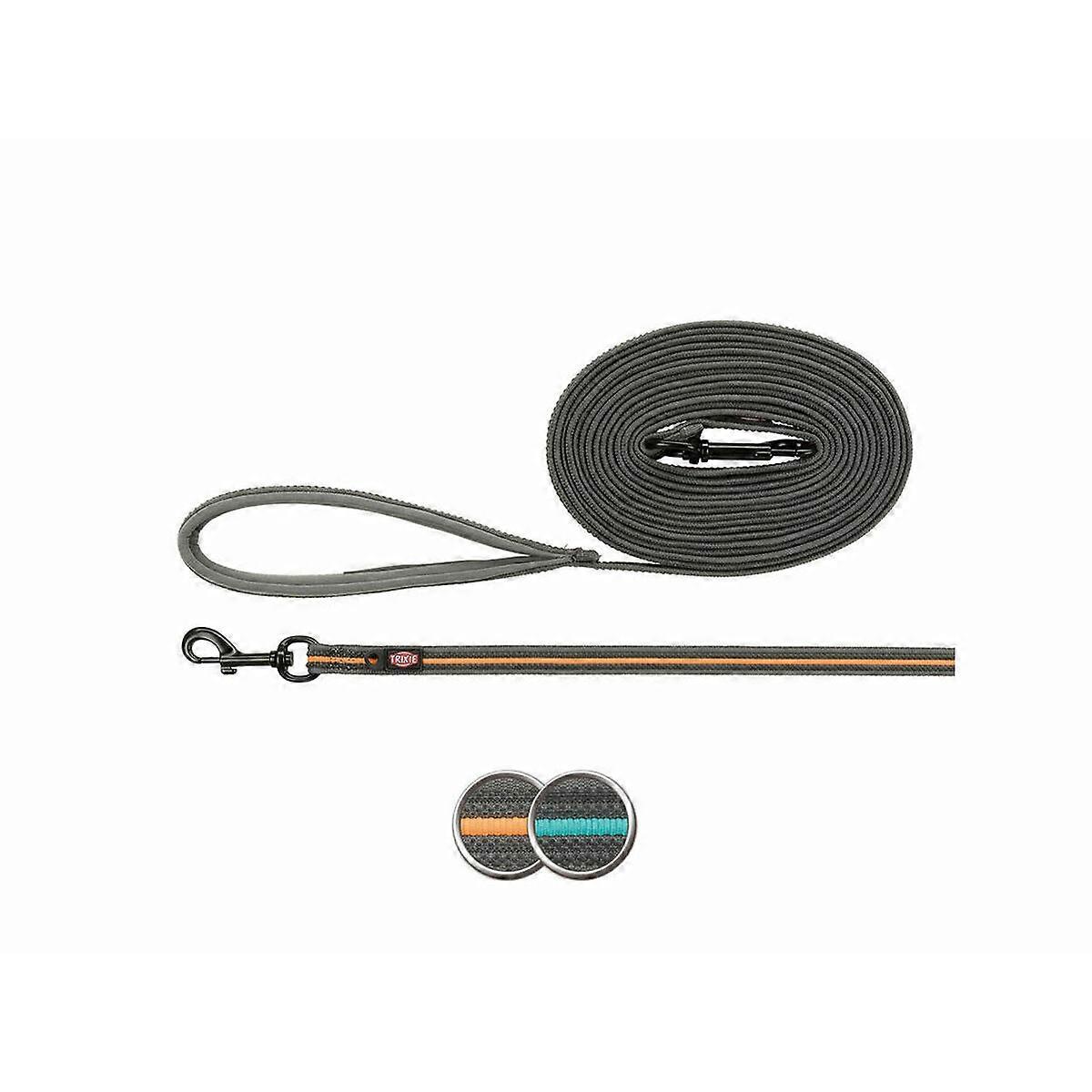 Tracking leash Trixie Fusion Orange Graphite M M/XL