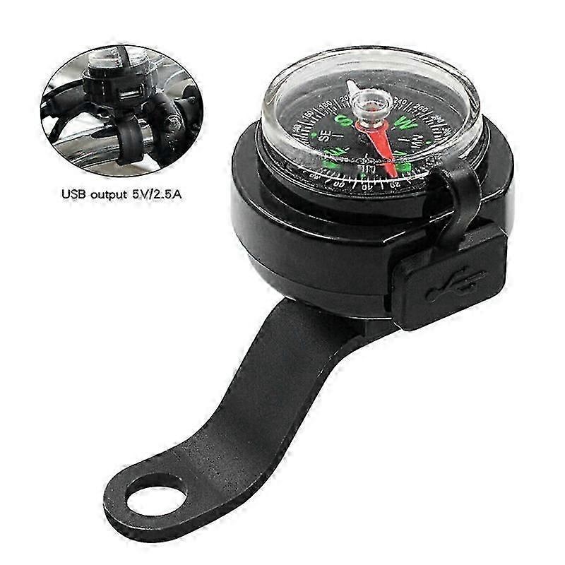 Motorcycle Compass Charger Usb Waterproof Navigation Fast Charging Waterproof