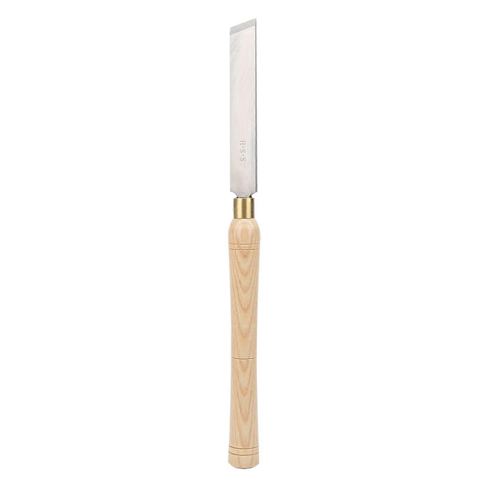 HSS Turning Tool 25mm High Speed Steel Handheld Woodworking Lathe Chisel Accessory