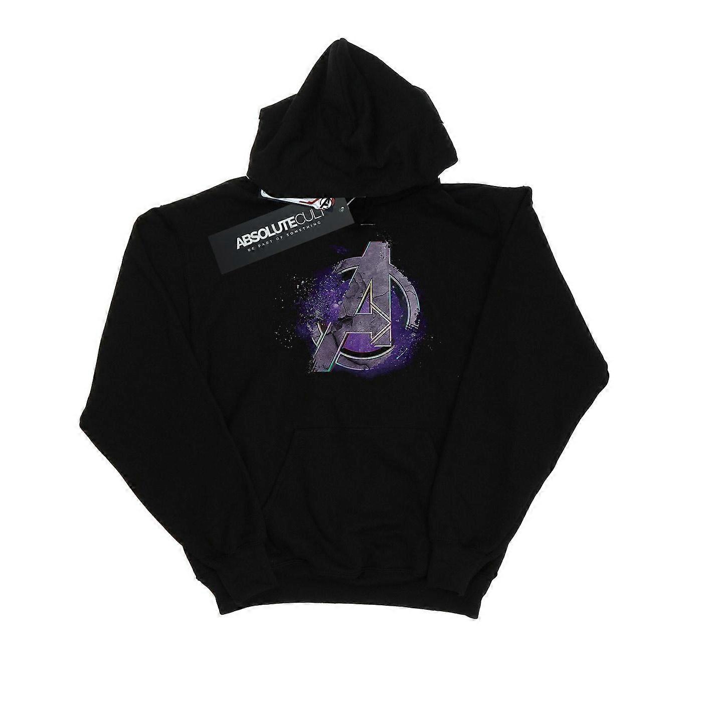 Marvel Boys Vengadores Endgame Space logo sudadera con capucha