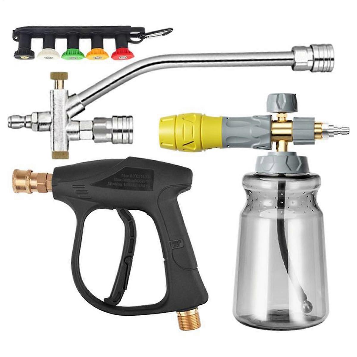 Foam Cannon for Hose Double-Head 4000 PSI Car Foam Sprayers
