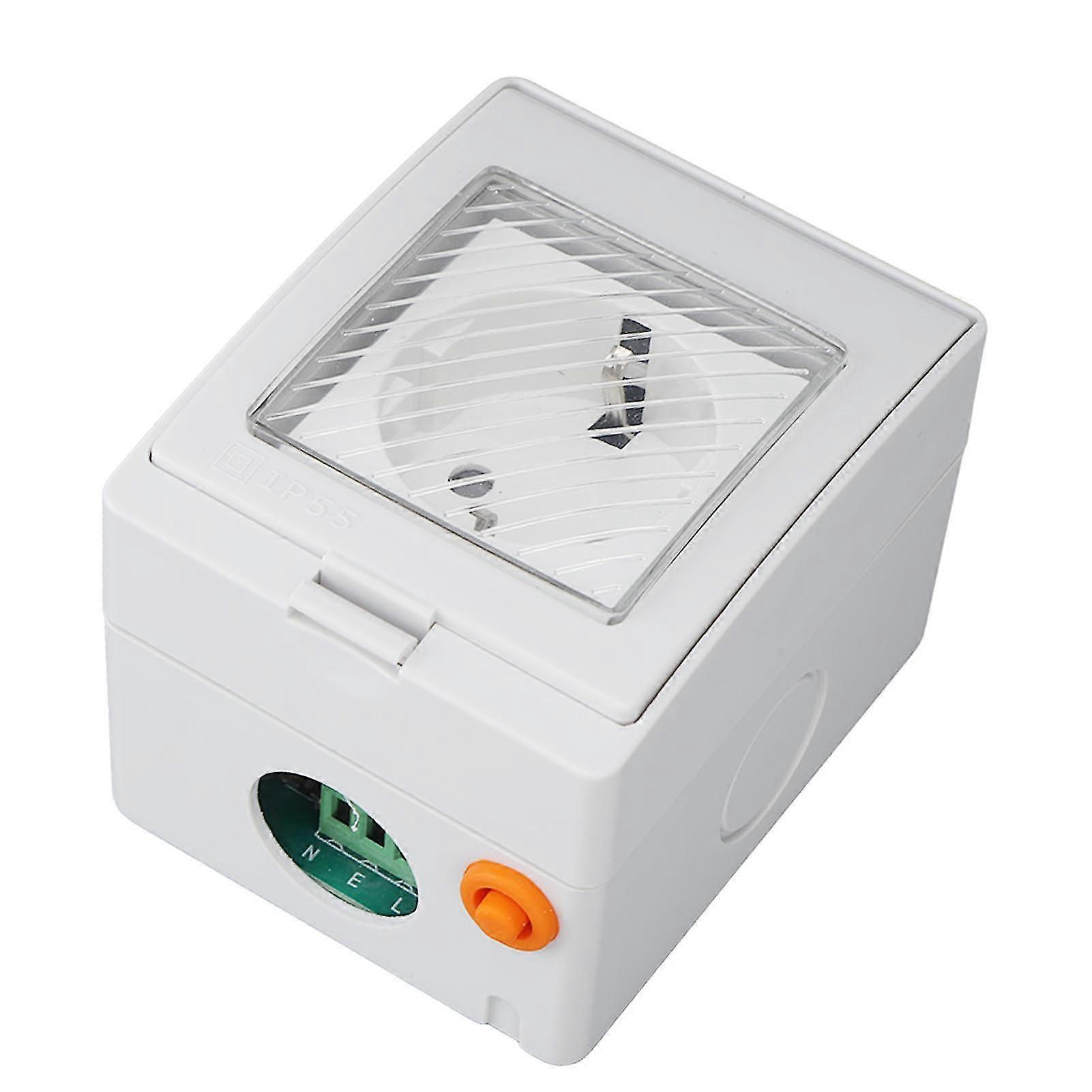 WiFi Smart Socket PC ABS IP55 Waterproof APP Remote Control Power Outlet for Bathroom Outdoor