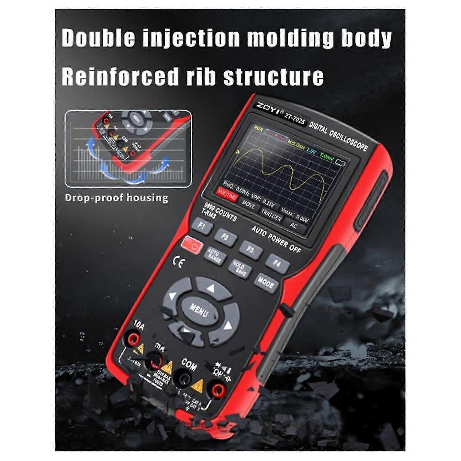 702S Digital Oscilloscope High-Precision Dual Purpose Chinese