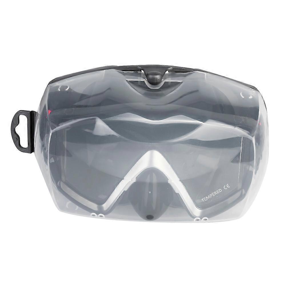 Scuba Diving Silicone Freediving Mask with Tempered Glass Lens Swimming Goggles for Snorkeling and Underwater Exploration