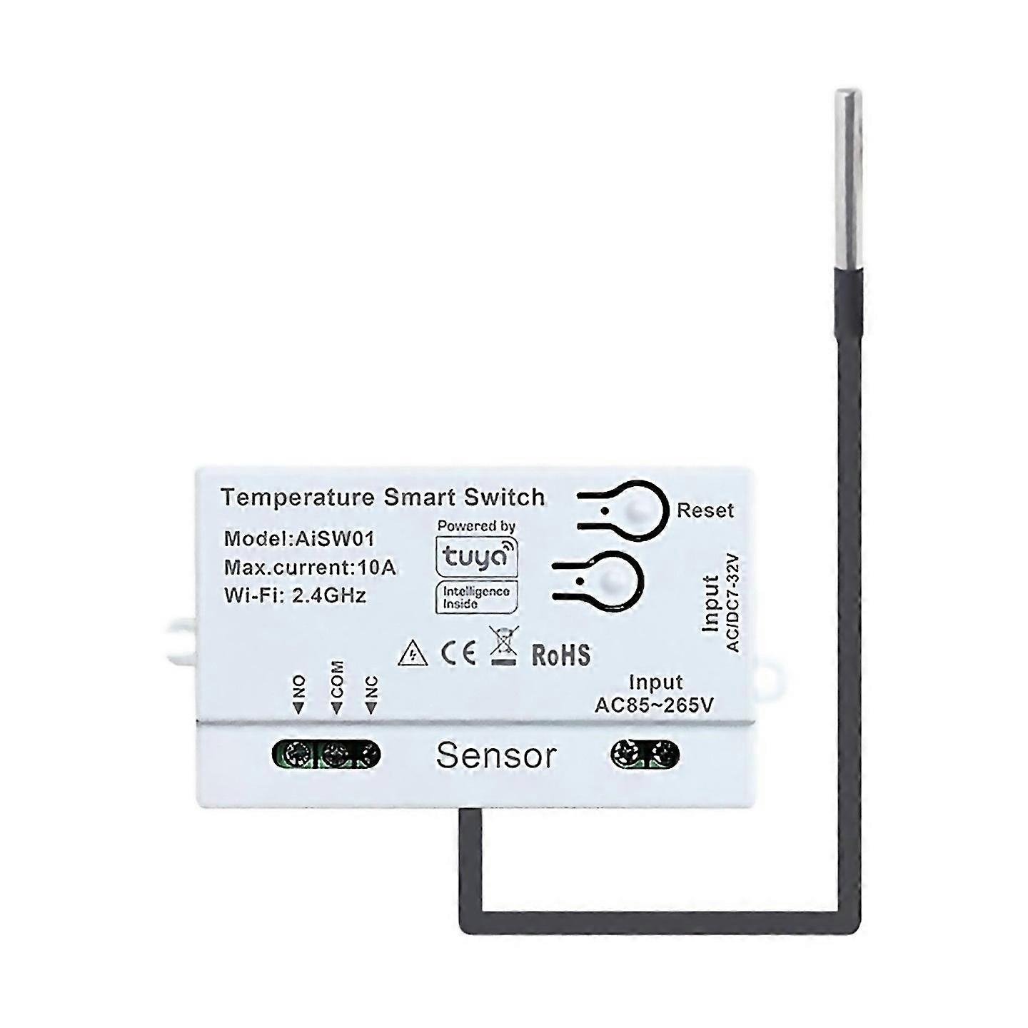 For Tuya Wifi Temperature Sensor 24g Wifi Temperature Sensor Smart With Temperatur