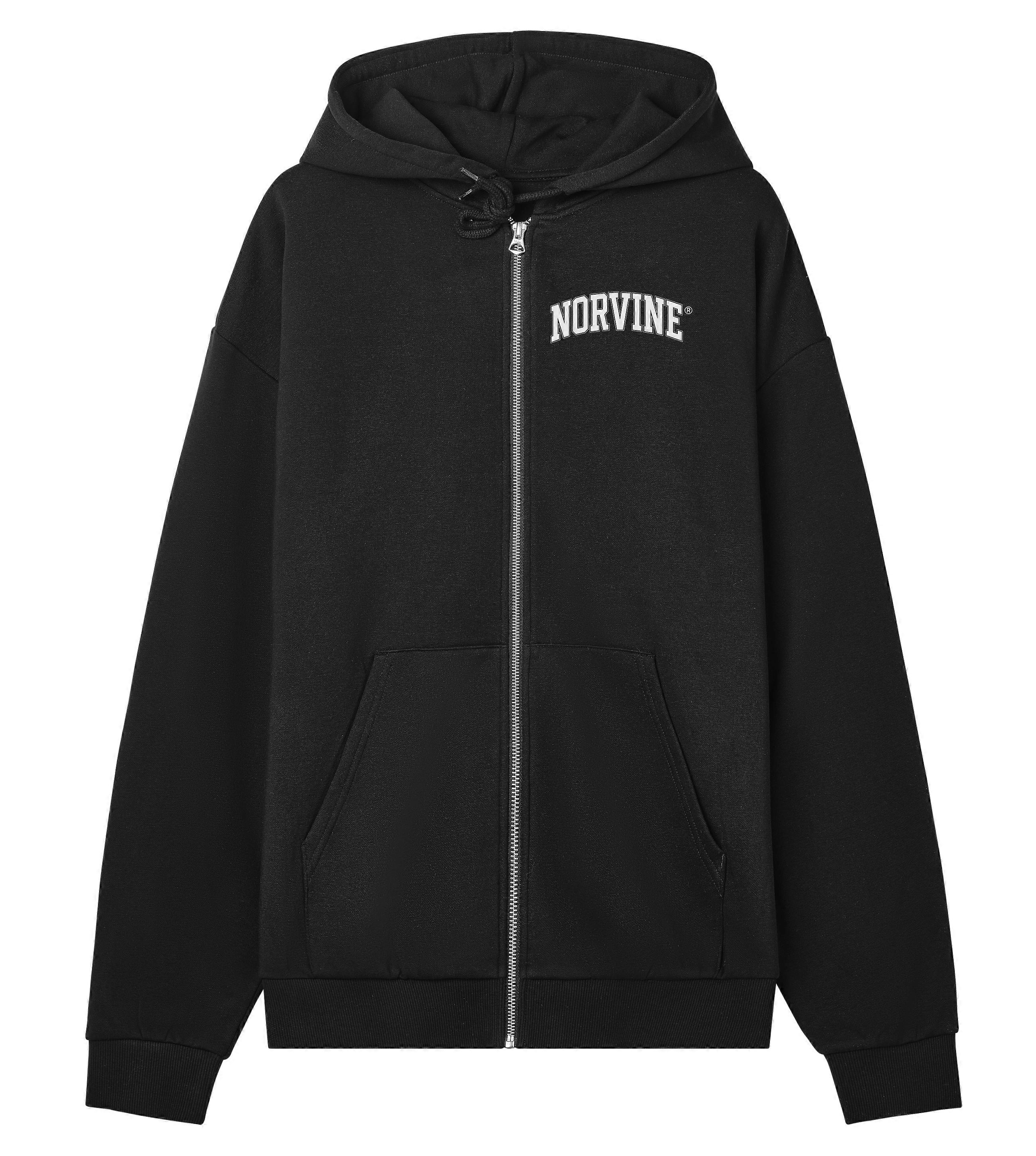 Athletic Block Essential Zip Hoodie