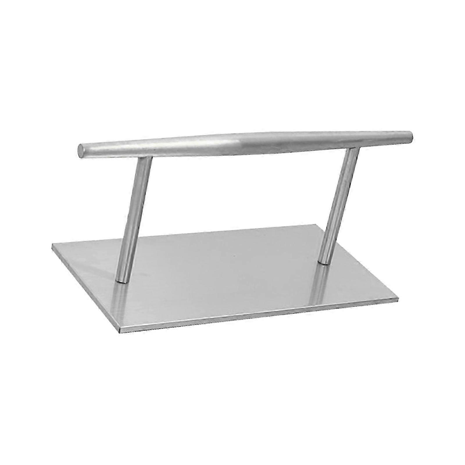 sgabello da salone in acciaio inox per parrucchiere