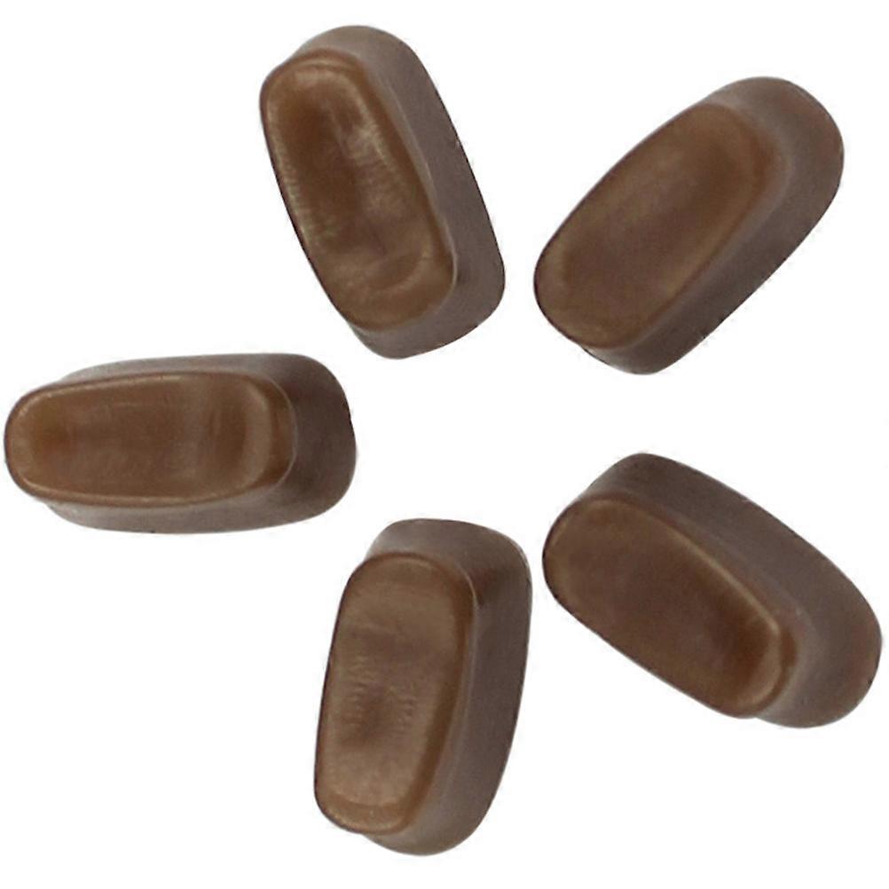 Flute Tail Block Rubber Brick for Orchestral Instrument Repair 5Pcs