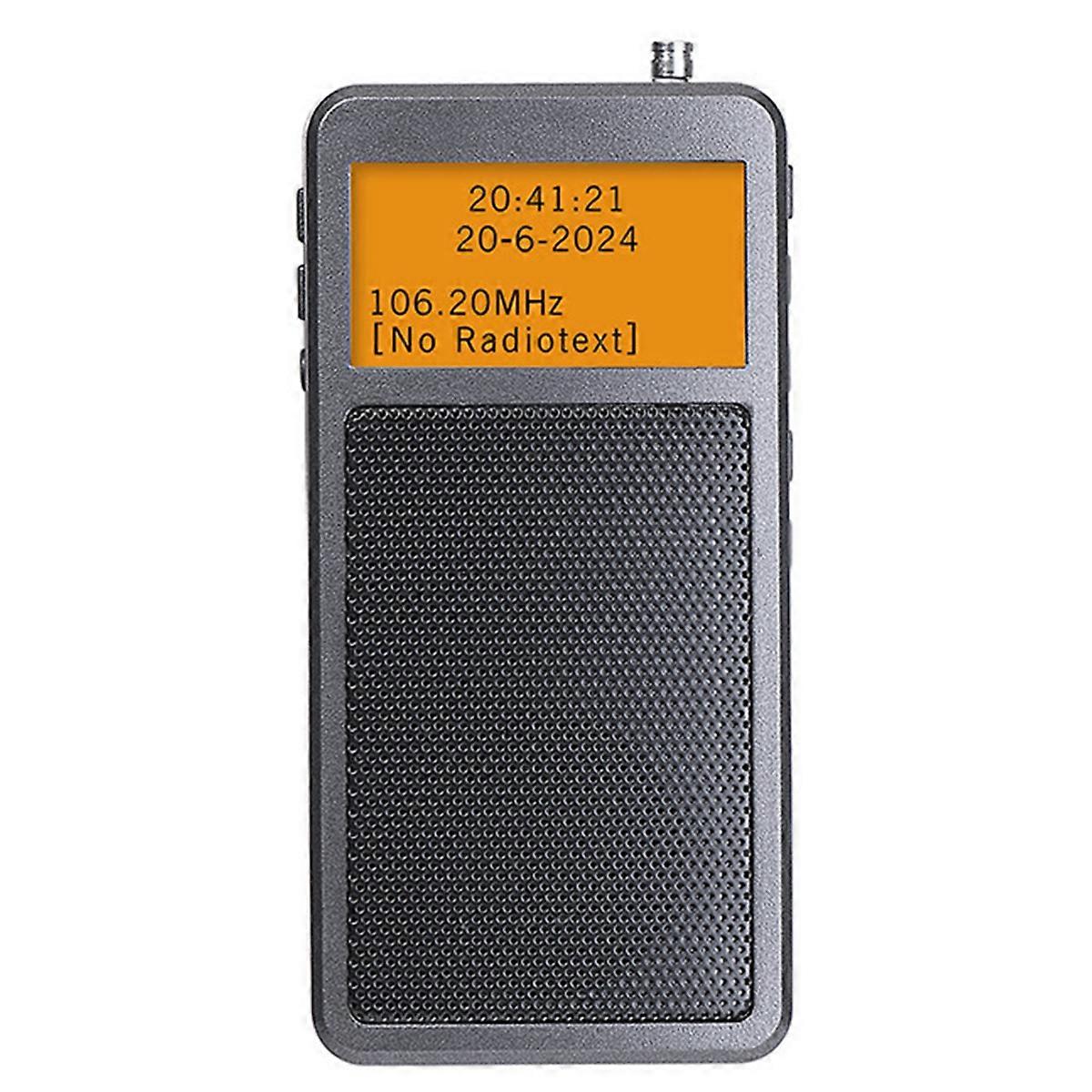 Mini FM Stereo Radios with Alarm Clock for Elder Outdoor