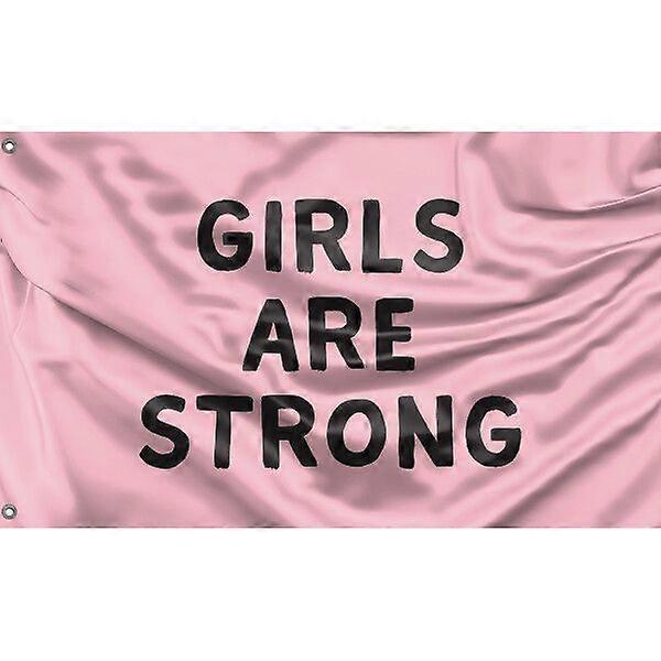 Girls Are Strong Flag FG1201