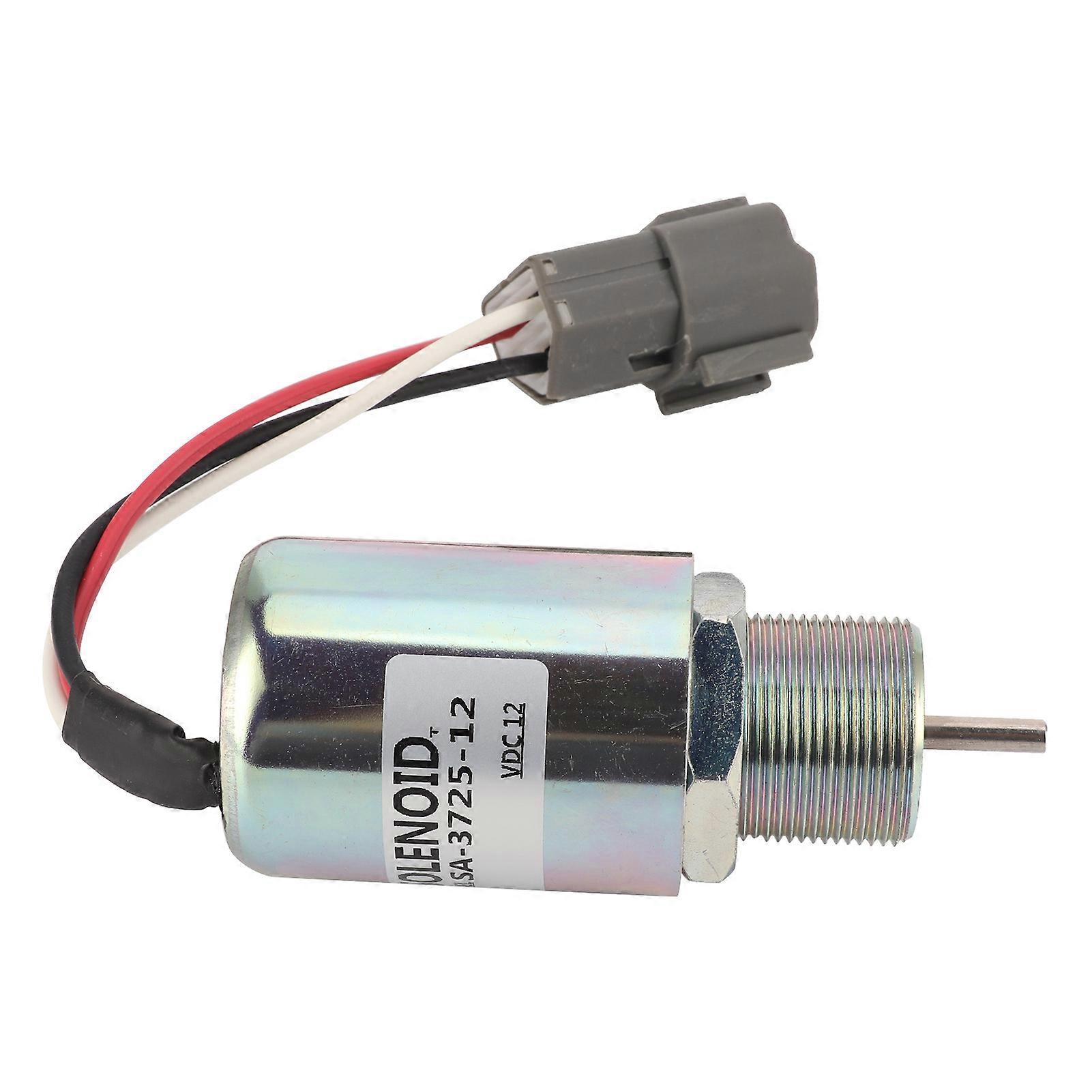 Interrupteur d'électrovanne, coque en acier pour générateur Mitsubishi S3L2-61SD DC12 V SA-3725-12