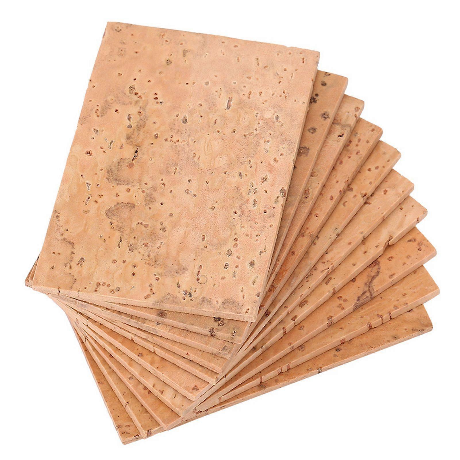 10PCS/Set Universal Saxophone Sax Neck Joint Cork Sheet Instrument Accessories