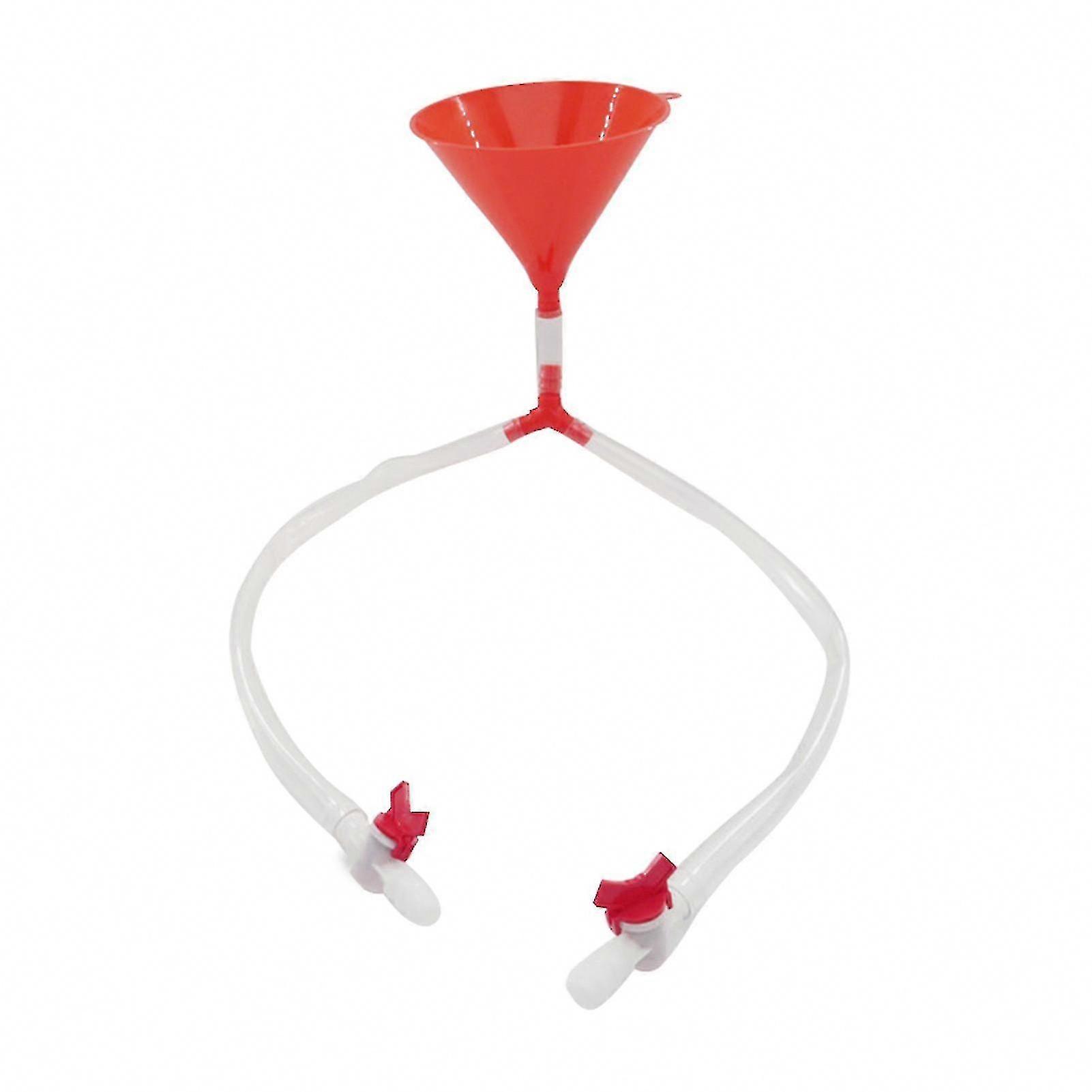 Bærbar dobbel hode øltrakt rørstang tilbehør festutstyr