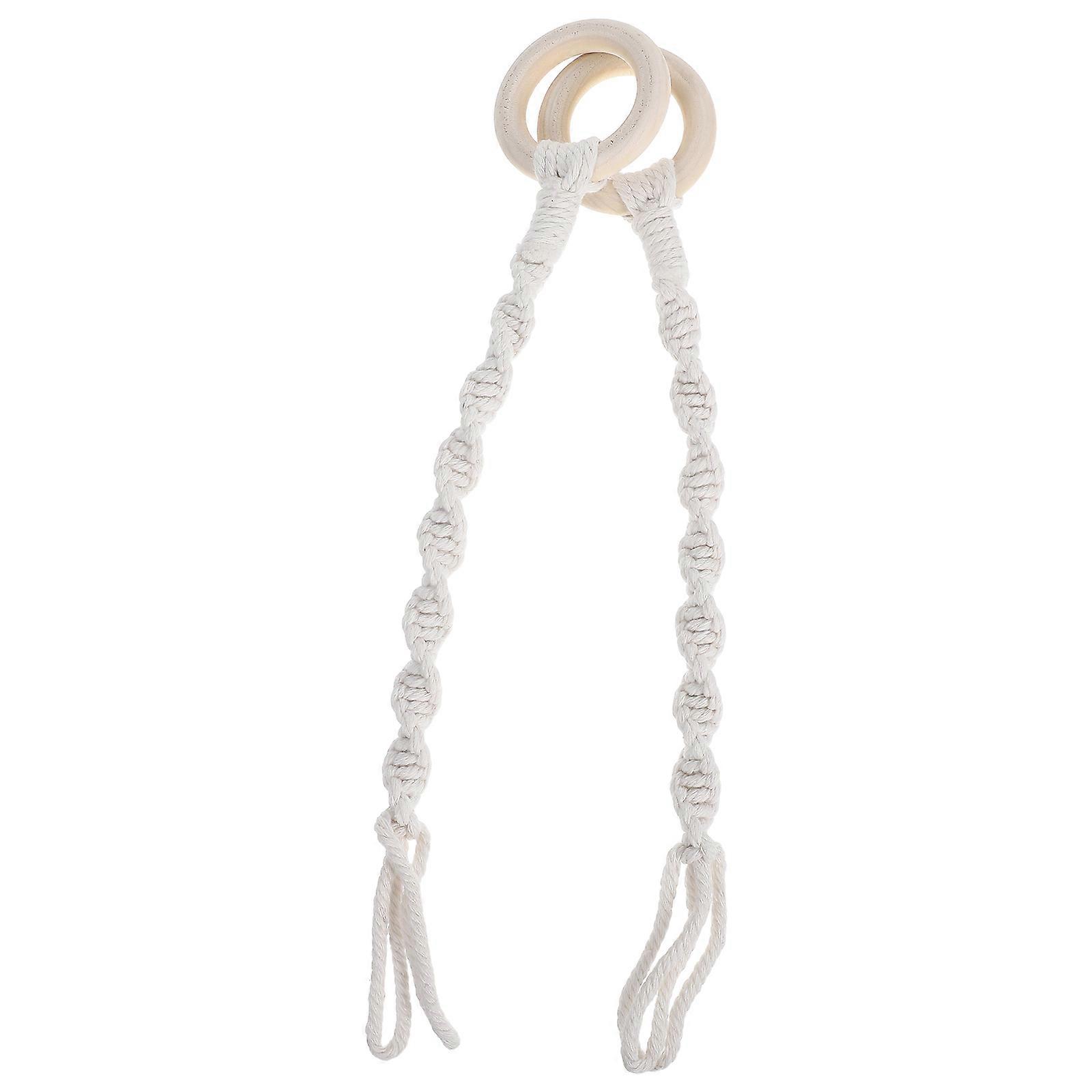 Boho Macrame Plant Hanger Cotton Rope Extender for 8Pcs Indoor Use