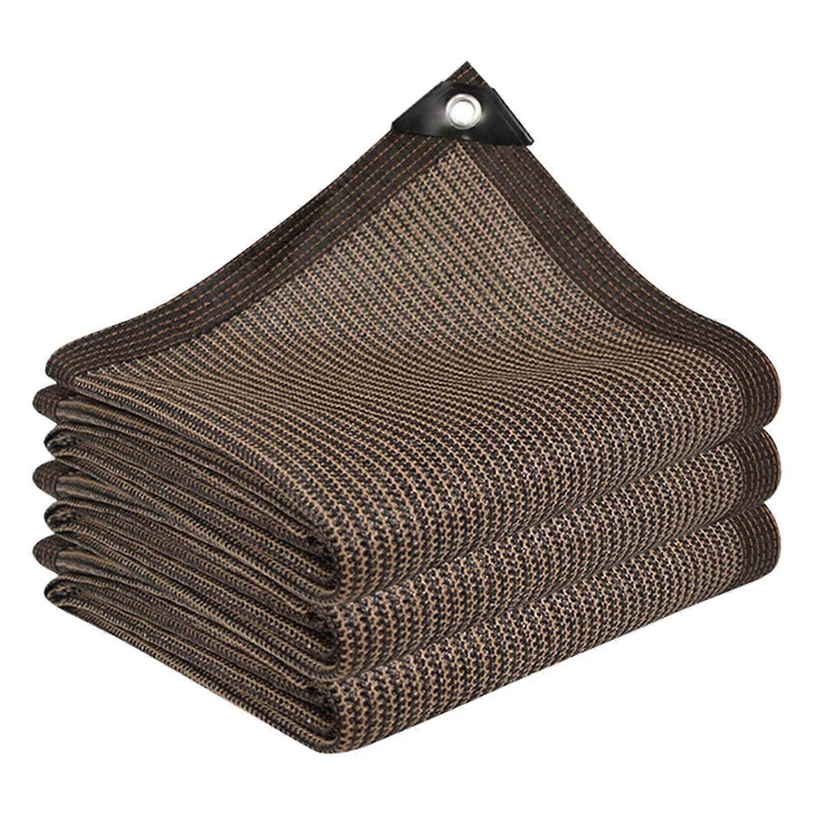 Shade Cloth Garden 90% Shade Rectangular Sunblock Shading Net With Grommets Reinforced Edges Permeable Canopy 3x3m