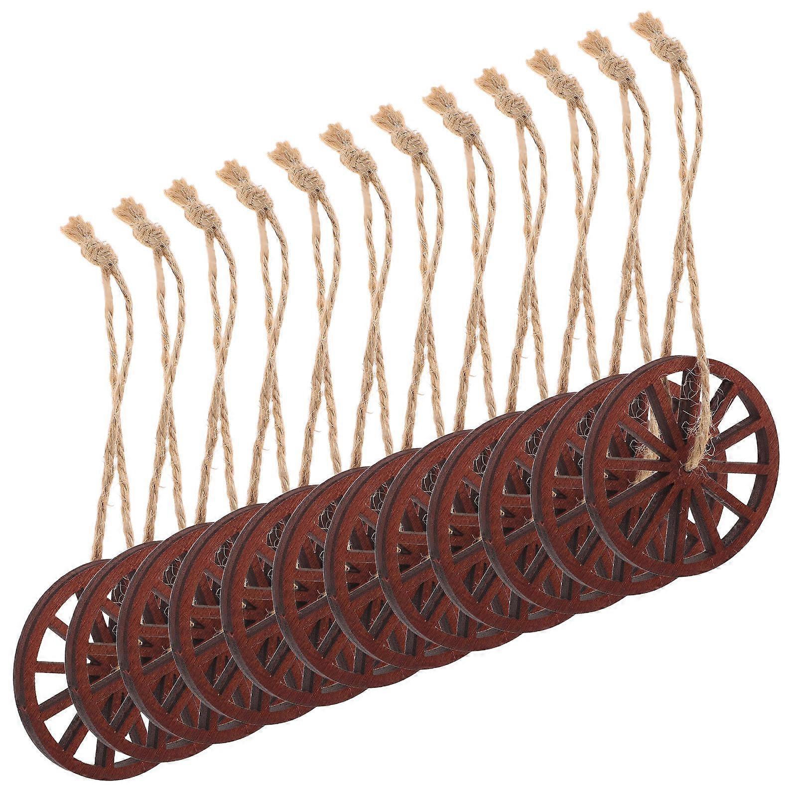 Rustic Wooden Wall Decor for Living Room 60Pcs Set