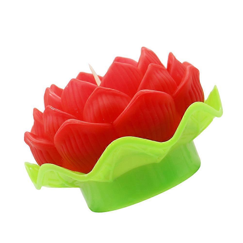 Artificial Lotus Candle Light Table Lamp Perfect For Events Parties And Festivals With Eye-Catching Design 1 Pcs