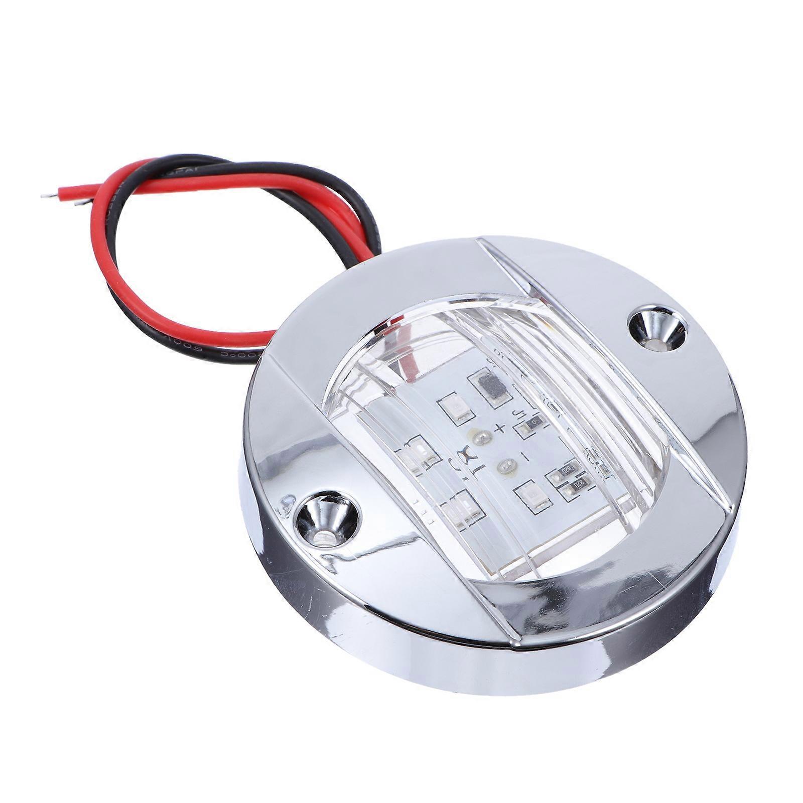 Truck Signal Lamps Practical Truck Side Lamp Light For Outdoor Driving Silver PC And Chrome Border Functioning As 1Pack