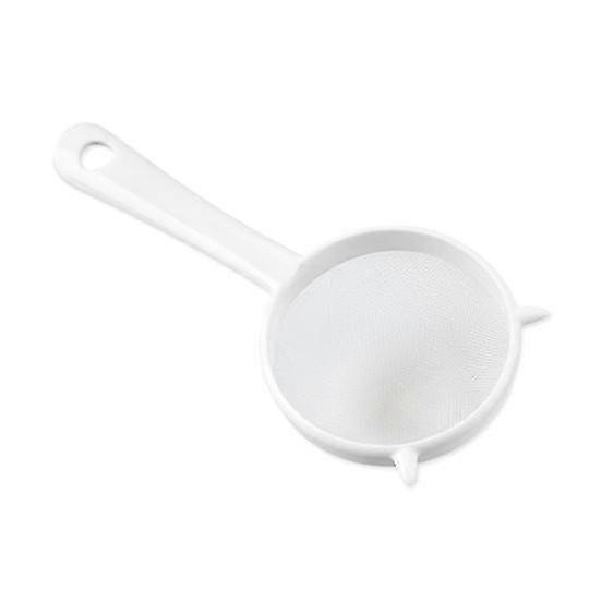 Kitchen Handheld Plastic Screen Mesh Tea Leaf Strainer Flour Sieve Colander 2025