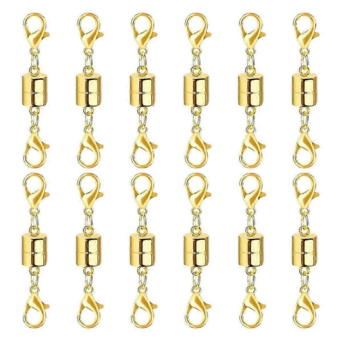 Μαγνητικά κουμπώματα και κλεισίματα κοσμημάτων κολιέ με διπλό κούμπωμα αστακού, μαγνητικά κουμπώματα κοσμημάτων για