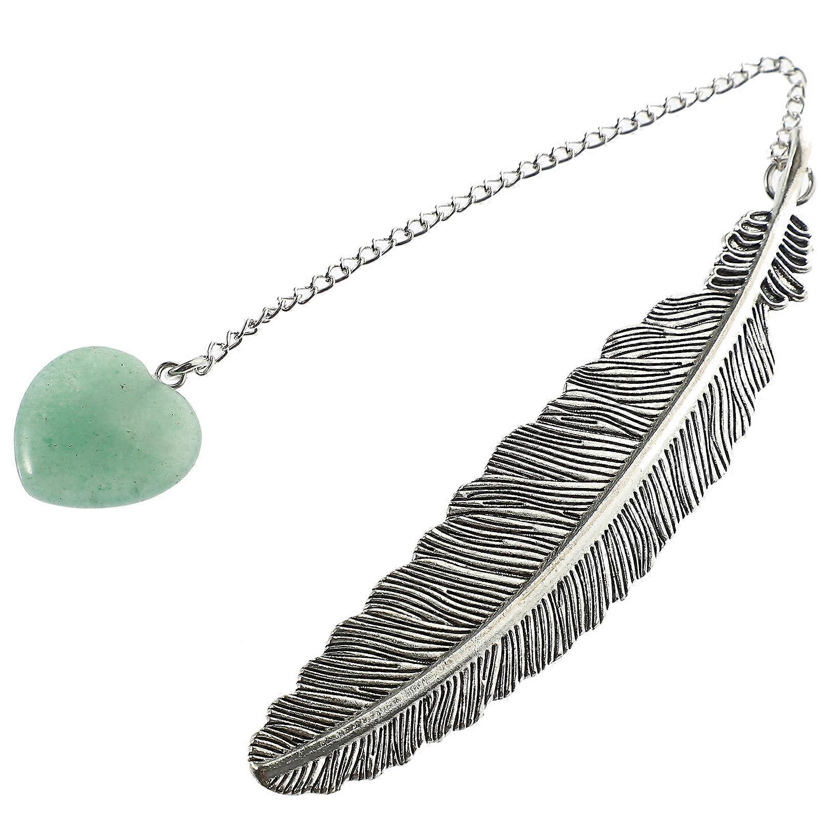 Delicate Book Reading Bookmark Crystal Metal Guided Reading 5Pcs