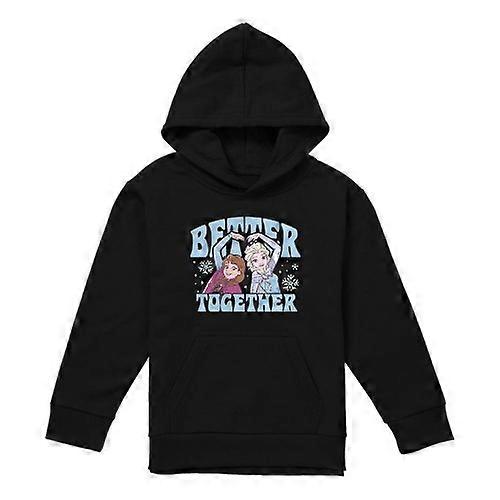 Frozen Childrens/Kids Better Together Elsa & Anna Heather Pullover Hoodie
