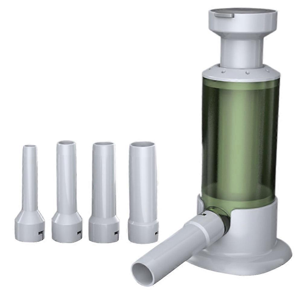 Manual Sausage Stuffer Machine with 4 Sizes Stuffing Tubes Sausage Maker Tool (Green)