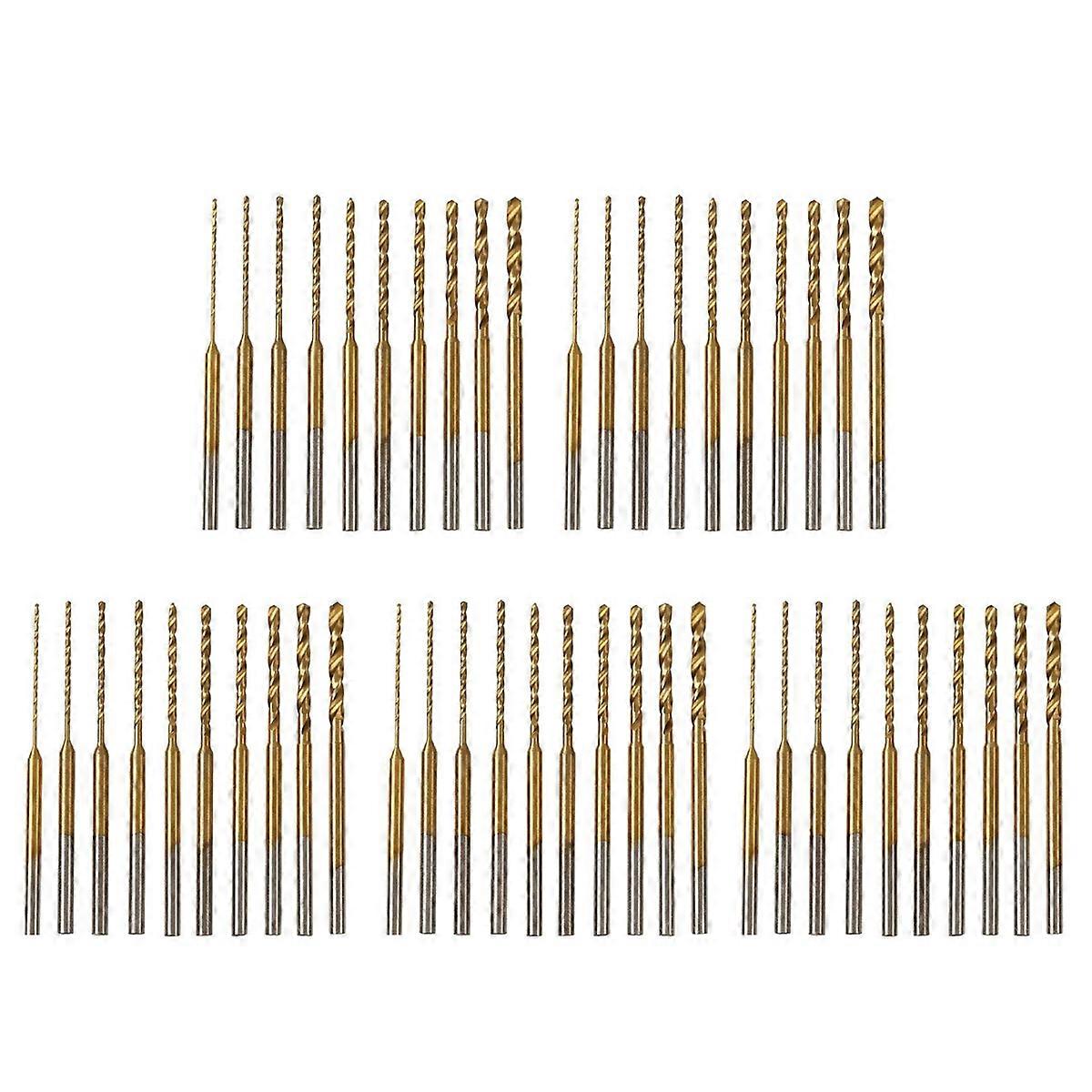 Micro-Twist Drill Bit Set-10Pcs 0.6mm-2.2mm Tiny Drill Bit 2.35 Shank