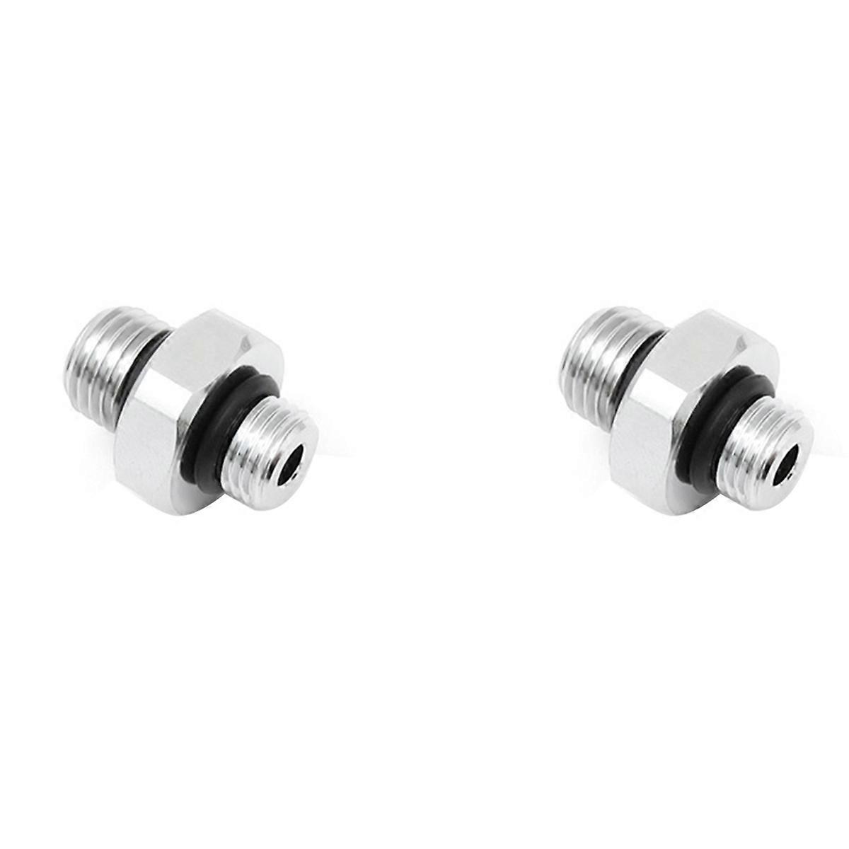 7/16-20UNF To 3/8-24UNF Threaded Male Quick Adapter