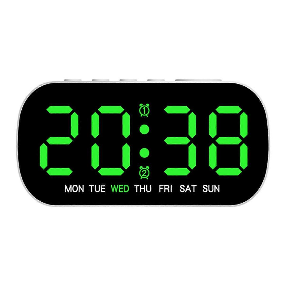 Adjustable Brightness Electronic Clock Multifunctional Alarm Clock