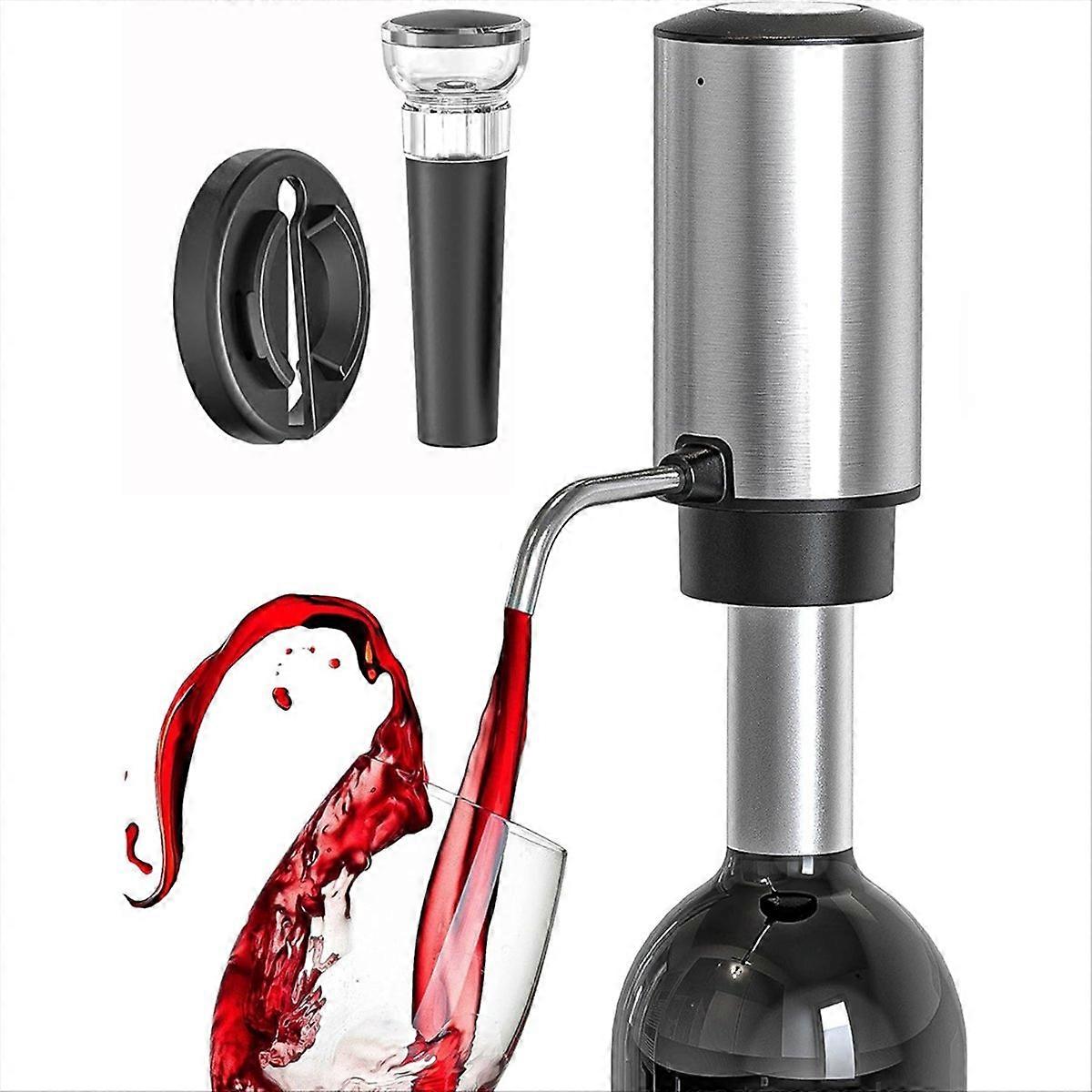 Rechargeable Electric Wine Aerator Dispenser Set