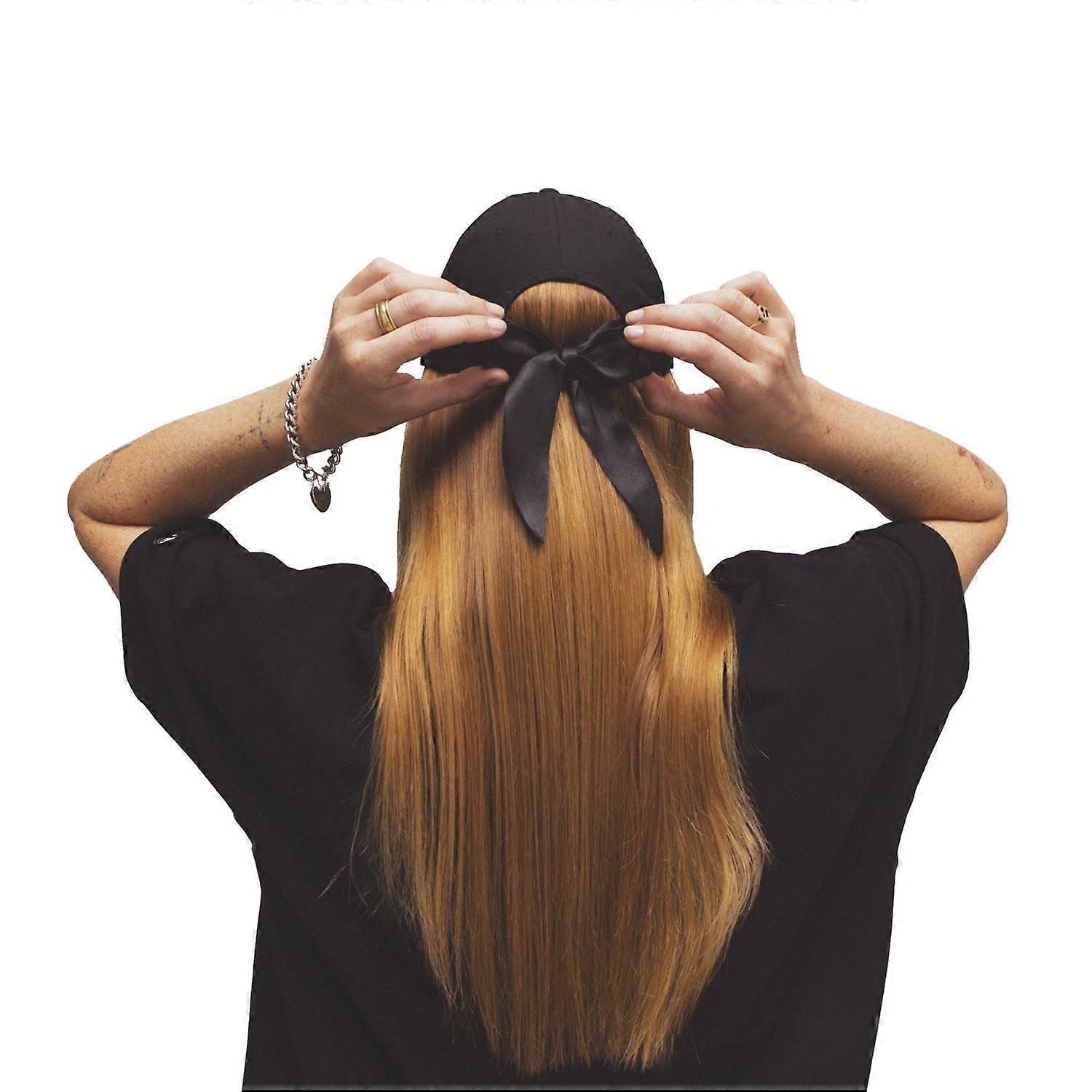 New York Yankees Dame Sort 9TWENTY Justerbar Kasket med Bow Back