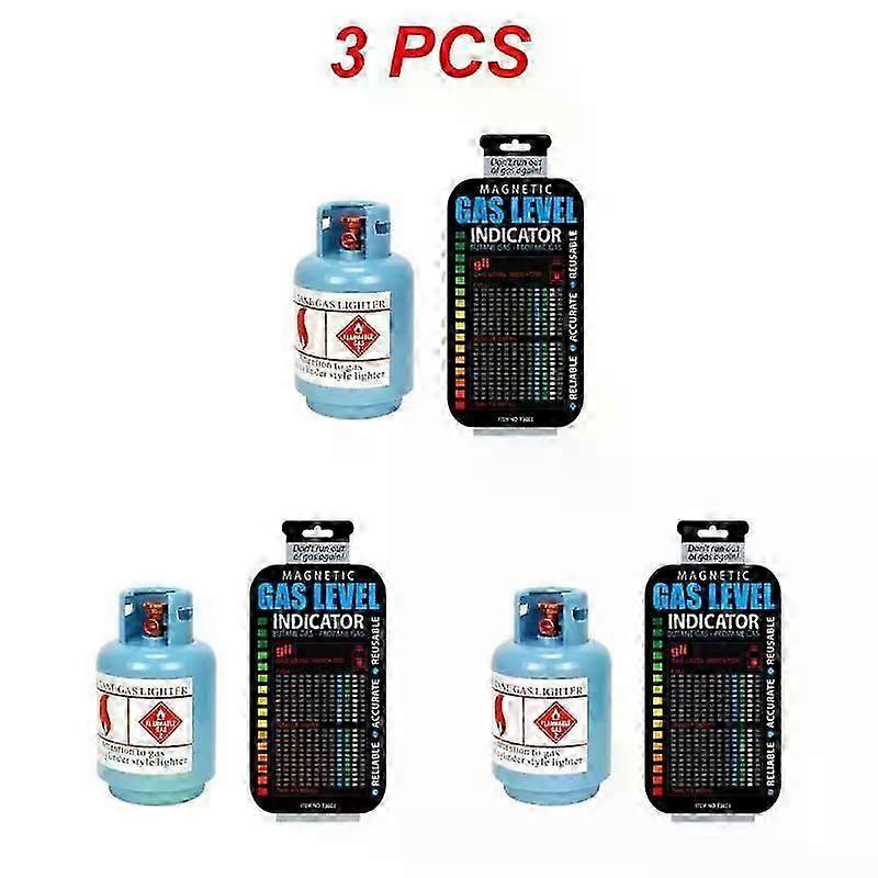 Practical Propane Butane LPG Fuel Gas Tank Level Indicator Magnetic Gauge Caravan Bottle Temperature Measuring Stick-T2