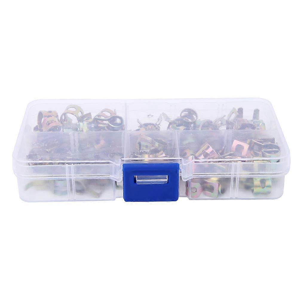 ZincPlated Hose Range Kit For Pump Output, Spring Hose Clips, Pipe Fittings For Filter, Glass And Acrylic Cubes