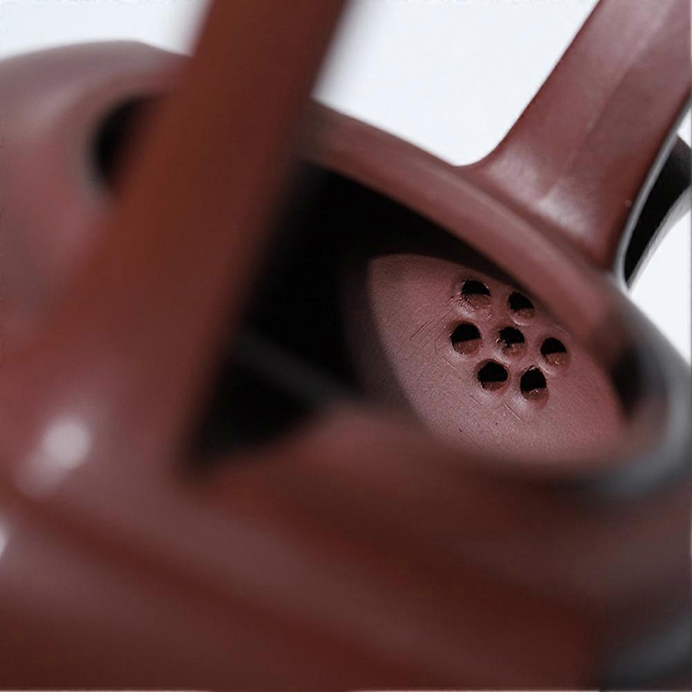  Hexagonal Loop-Handled Teapot Ceramics Handmade Clay Tea Set Coffee Maker