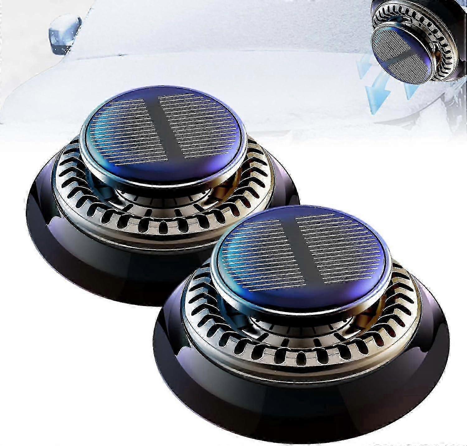 25-26 2 Pcs Car Defroster - 2024 New Car Defroster Electromagnetic Molecular Interference Antifreeze Snow Removal Instrument,mini Portable K