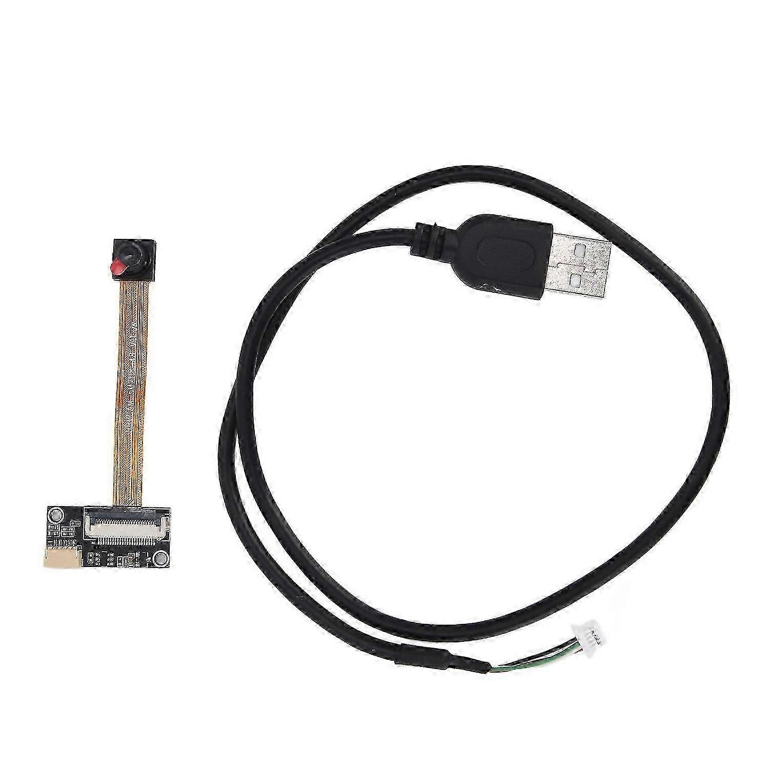 5MP Camera Module 1.8mm 180 Fixed Focus Webcam Board with USB Cable HBVCAM5M2118FF18048 V11
