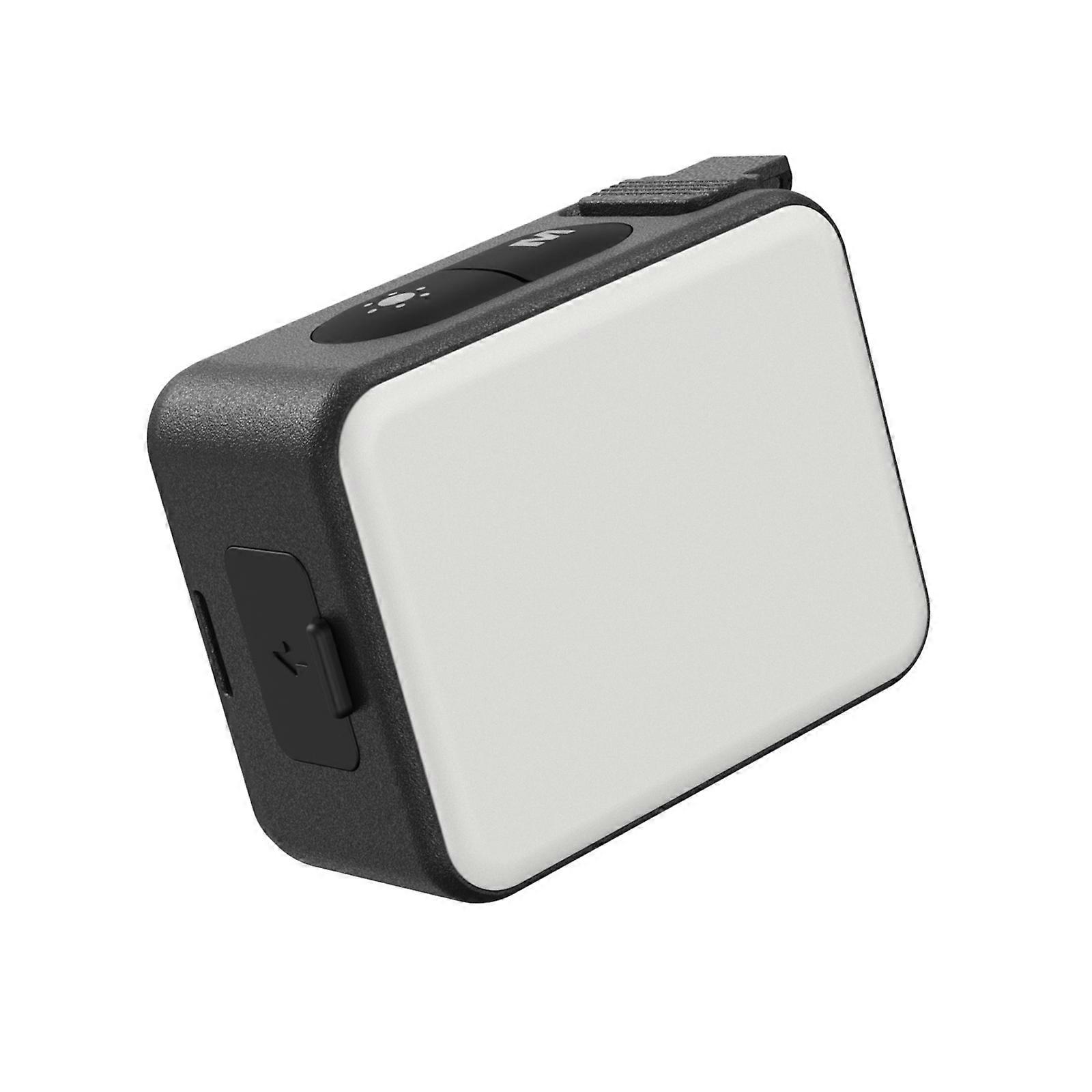 Lightweight Magnetic Fill Light for Action Cameras Instantly Installation Design Wide Compatibility and Gentle Illumination Multicolor