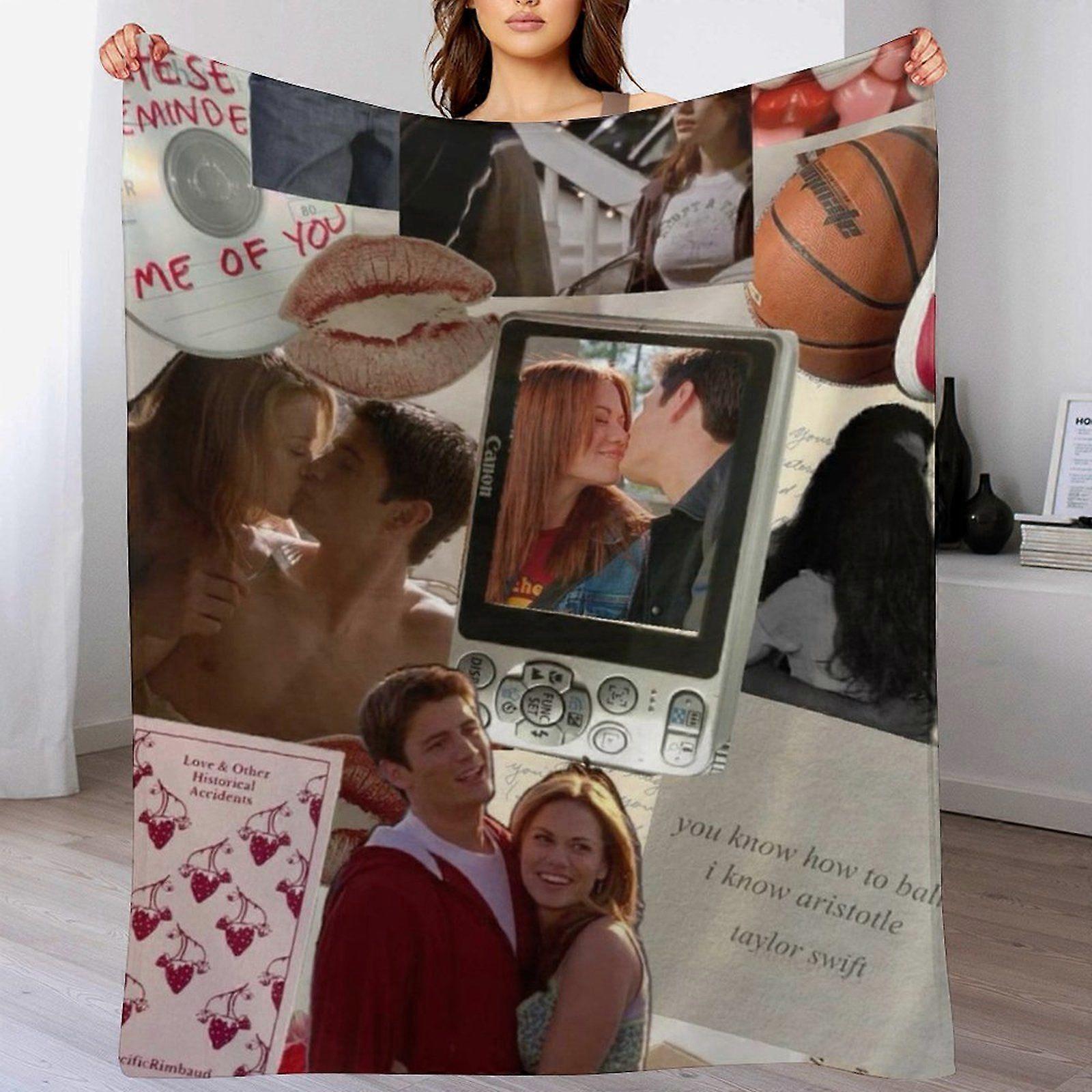 Nathan scott Lightweight Fuzzy Blanket for Office Sleep Camping Bed Anti-Shrink Washable Plush Breathable