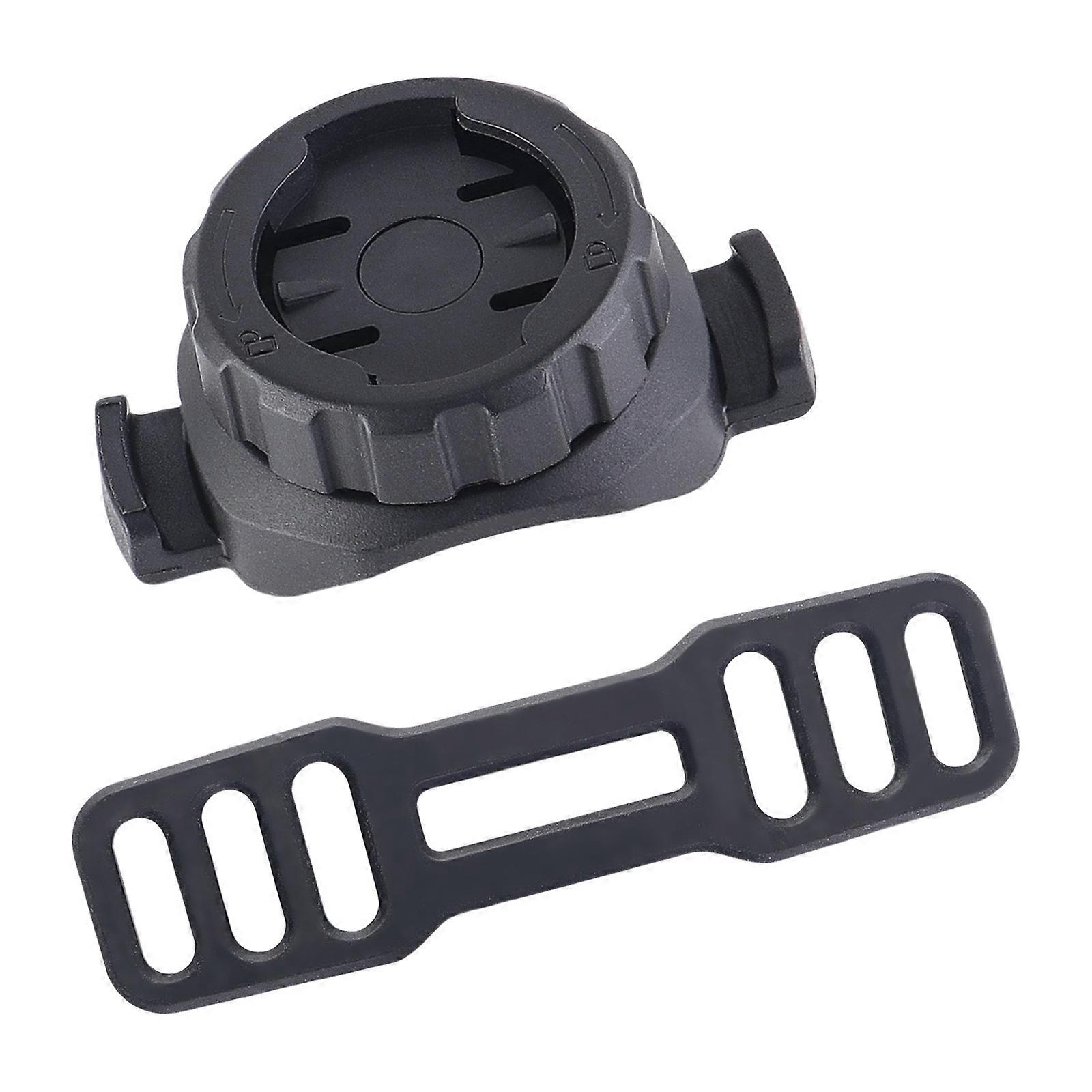 No Tool Installation Cycling Mount Strong Resins Handlebar Holder For Bike Computers Stability On Rough Terrains Multicolor